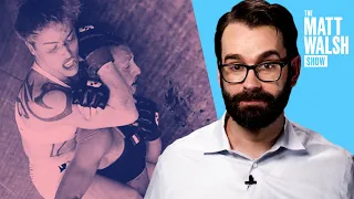 The Left Celebrates Male MMA Fighter Beating Up A Woman