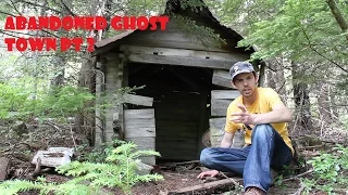 Abandoned ghost town in the woods pt  2