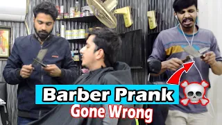 Barber Prank  || Dangerous Prank Gone Wrong  | @tspranks785