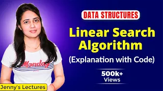 7.1 Linear Search Algorithm | Linear Search in C | Data Structures Tutorials