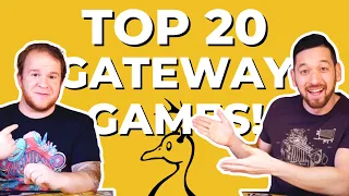Our Top 20 Games to Play with Non-Gamers! (How to Get People into Board Games!) 🦆