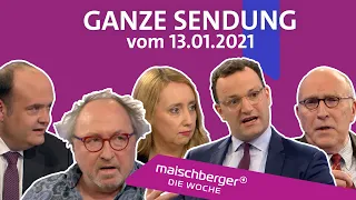 Impfstart, Trumps Amtsenthebungsverfahren, CDU Parteivorsitz - maischberger. die woche 13.01.2021