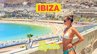 Ibiza, Spain 🇪🇸 THE MEDITERRANEAN PARADISE - July 2023 4K-HDR Walking Tour (▶123min)