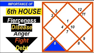 IN ENGLISH | 6th House Importance | Disease | Debt | Fight | HOROSCOPE