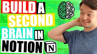 How To BUILD A SECOND BRAIN In NOTION | Building my workspace from SCRATCH with LIVE questions