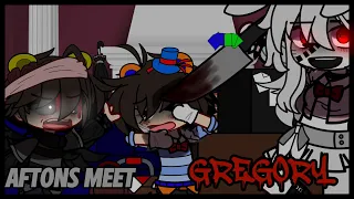 AFTONS meet GREGORY || Gacha FNAF || AFTON FAMILY || GACHA CLUB || AFTONS