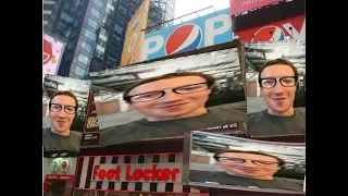 How to Hack Zucc On a Video Screen In Times Square