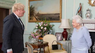 Queen calls Matt Hancock ‘poor man’ as she restarts in-person audiences with Boris Johnson