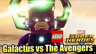 LEGO Marvel Super Heroes #15 — Final Galactus vs The Avengers {PS4} Walkthrough part 15