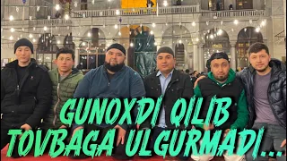 Gunoh Qilib Tavbaga Ulgurmagan Banda