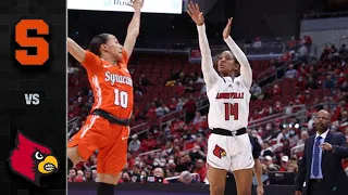 Syracuse vs. Louisville Women's Basketball Highlights (2021-22)