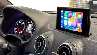 Apple Carplay & Android Auto Installation in a 2015 Audi A3!! | Wireless & USB (How To)