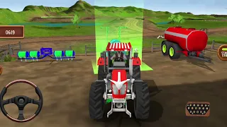 Indian Real Tractor Driving Farming 3D | Real Grand Farm Level 7| Android GamePlay