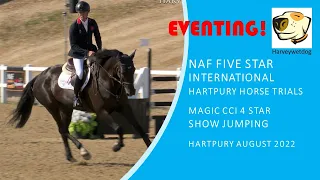 Tom McEwen + MHS Brown Jack CCI-S 4* Show Jumping at the Hartpury International Horse Trials 2022