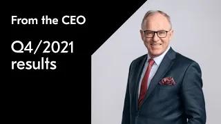 CEO Pekka Vauramo comments Q4/2021 performance