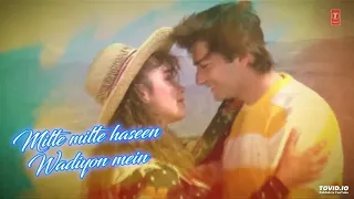 Milte Milte Haseen Wadiyon Mein | Junoon (1992) | Anuradha Paudwal, Vipin Sachdeva | 90's Hindi Hits