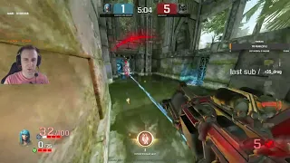 AGENT vs dazator [Awoken] (Quake Champions) {27.04.21}