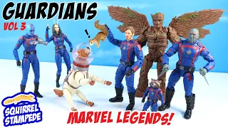 Guardians of the Galaxy Vol 3 MARVEL Legends Figure Collection Build a Cosmo Dog Review