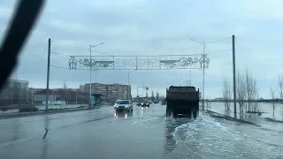 Актобе. Аэропорт/ Болашак. Потоп.