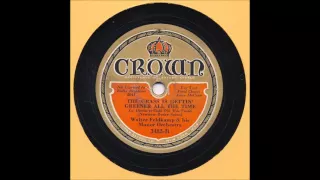 Walter Feldkamp & His Manor Orchestra - The Grass Is Gettin' Greener All The Time - 1933
