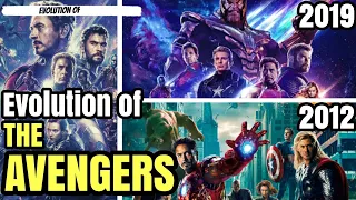 Evolution of The Avengers | Avengers: Endgame 2012-2019