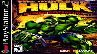 The Incredible Hulk: Ultimate Destruction - Story 100% - Full Game Walkthrough / Longplay (PS2)