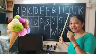 ABCD Video | Capital letters with pictures | Teaching Alfabets Shound | How to Speak English abcd