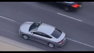 California Highway Patrol chase with drug suspect #carjacking