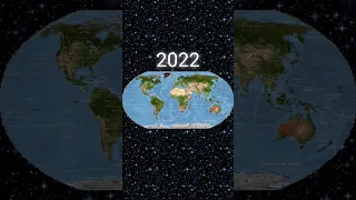 🌎The Earth now vs future (Pangea proxima) #future #earth #earthquake #world #viral #shorts