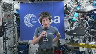 Expedition 67 Astronaut Samantha Cristoforetti Talks with World Economic Forum - May 25, 2022