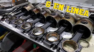 Desarmando el motor del BMW E30 m20b20 ( Calculando RC)