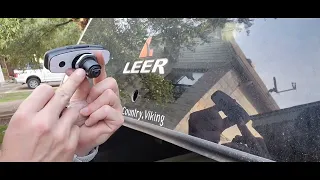 Leer Camper Shell - Replacing lock assembly, cables, and rear window latches