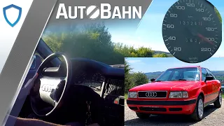 AutoBahn - Audi 80 B4 2.0E (1994) - POV | Vmax | ASMR