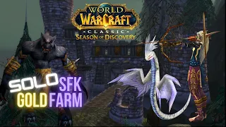 WoW Classic SoD Solo SFK Gold Farm | Season of Discovery