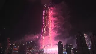 2013 Highlight Video of the Downtown Dubai New Year's Eve Fireworks