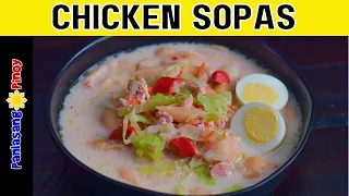Pinoy Chicken Sopas Recipe