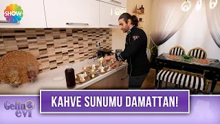 Gelin Evi'nde bir ilk! Kahve sunumlarını damadımız hazırlıyor! | Gelin Evi 879. Bölüm