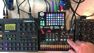 Explorations // Zoia, Digitakt, Volca FM and faderfox PC4