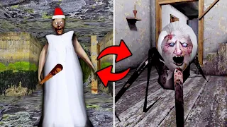 Granny Latest Version 1.9 Spider Mom Inside House Vs Granny Inside Sewer Full Gameplay | New Update
