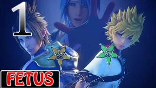 Kingdom Hearts 2.8 HD - Gameplay Walkthrough Part 1 - A Fragmentary Passage BBS