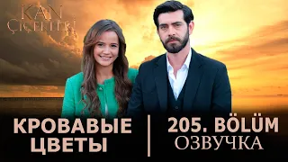 Кровавые цветы 205 серия на русском языке. Новый турецкий сериал