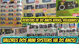 Valores dos Mini System ha 20 Anos nas Lojas 🔈🔉🔊