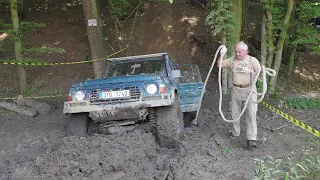 4x4 off road Prajszký pohár Volume 2 Nissan Patrol Y60, Suzuki Samurai, Mitsubishi Pajero 1.kolo 4K.