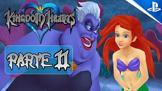 Kingdom Hearts 1 Gameplay en Español - Parte 11 | Atlantica (LA SIRENITA)