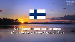 National Anthem of Finland: "Vårt land" [Swedish / Svenska]