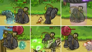All Heroes VS Gorillon