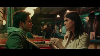 DIE IN A GUNFIGHT   Kissing Scene   Trailer 2021 Alexandra Daddario   Diego Boneta Movie