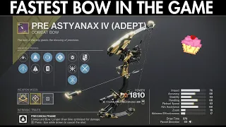 Pre Astyanax IV "precision speed bow"
