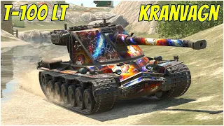 T-100 LT & Kranvagn ● WoT Blitz