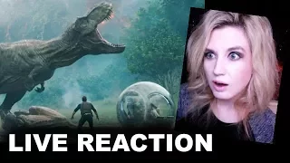 Jurassic World 2 Fallen Kingdom Trailer REACTION